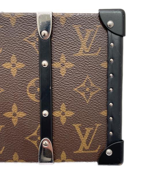 LOUIS VUITTON（ルイ ヴィトン）LOUIS VUITTON (ルイ ヴィトン) トランクショルダーバッグ ブラウンの古着・服飾アイテム