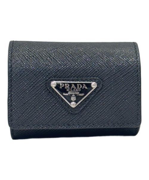 PRADA（プラダ）PRADA (プラダ) Air Pods ケース ブラックの古着・服飾アイテム