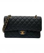 CHANELシャネル）の古着「マトラッセ チェーンショルダーバッグ」｜ブラック
