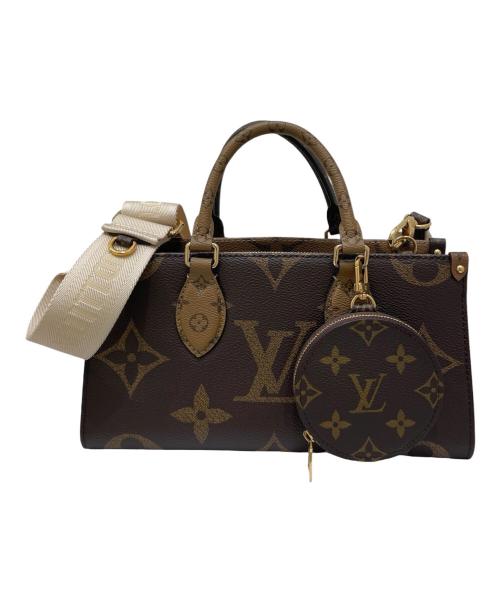 LOUIS VUITTON（ルイ ヴィトン）LOUIS VUITTON (ルイ ヴィトン) モノグラム・リバース オンザゴー EW M46653 ブラウンの古着・服飾アイテム