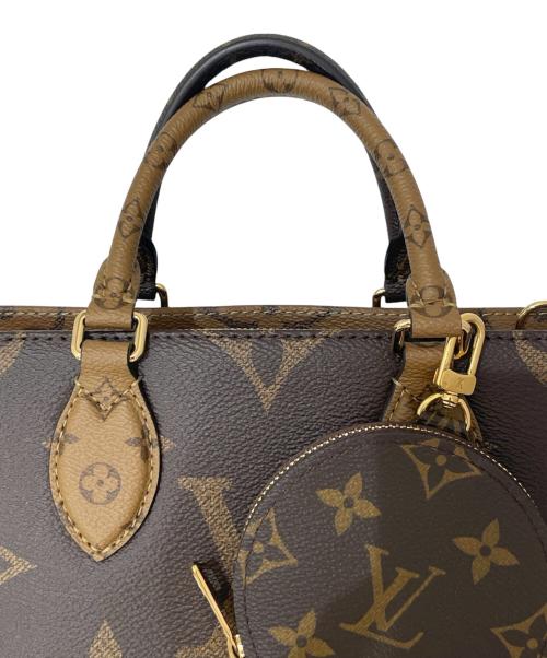 LOUIS VUITTON（ルイ ヴィトン）LOUIS VUITTON (ルイ ヴィトン) モノグラム・リバース オンザゴー EW M46653 ブラウンの古着・服飾アイテム