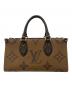 LOUIS VUITTON (ルイ ヴィトン) モノグラム・リバース オンザゴー EW M46653 ブラウン：305000円