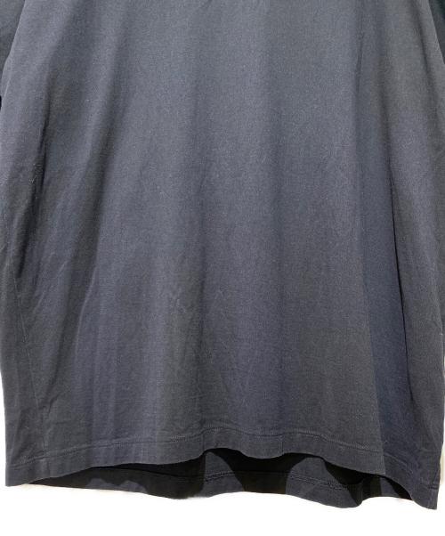 MM6 Maison Margiela（エムエムシックスメゾンマルジェラ）MM6 Maison Margiela (エムエムシックスメゾンマルジェラ) フロントロゴTシャツ ブラック サイズ:XSの古着・服飾アイテム