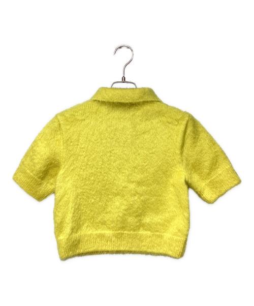 GUCCI（グッチ）GUCCI (グッチ) モヘアポロニット イエロー サイズ:XSの古着・服飾アイテム