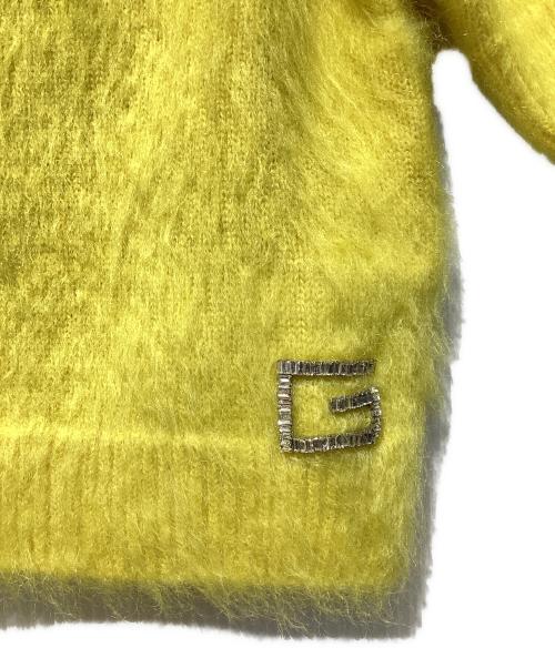 GUCCI（グッチ）GUCCI (グッチ) モヘアポロニット イエロー サイズ:XSの古着・服飾アイテム