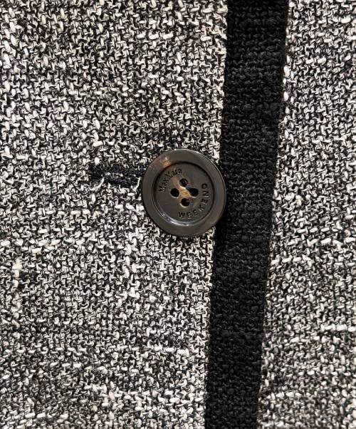WEEKEND Max Mara（ウィークエンド マックスマーラ）WEEKEND Max Mara (ウィークエンド マックスマーラ) パイピング2Pツイードジャケット グレー サイズ:40 未使用品の古着・服飾アイテム