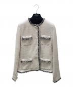 WEEKEND Max Maraウィークエンド マックスマーラ）の古着「4Pツイードジャケット」｜ベージュ