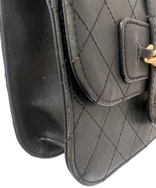 CHANEL（シャネル）CHANEL (シャネル) チェーンショルダーバッグ ブラックの古着・服飾アイテム