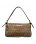 FENDI (フェンディ) ハンドバッグ ブラウン：100000円
