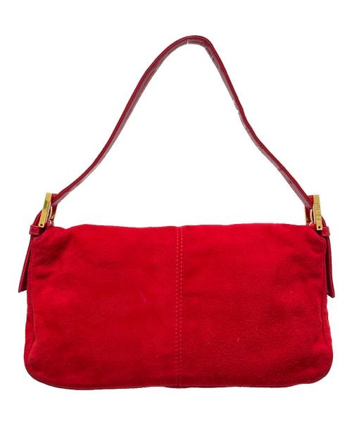 FENDI（フェンディ）FENDI (フェンディ) ショルダーバッグ レッドの古着・服飾アイテム
