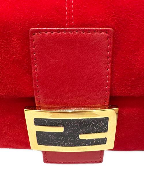 FENDI（フェンディ）FENDI (フェンディ) ショルダーバッグ レッドの古着・服飾アイテム