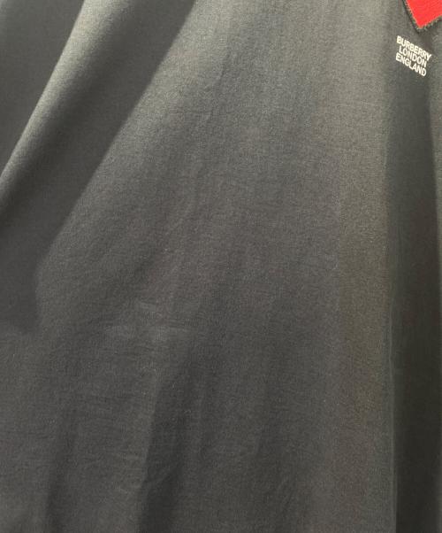 BURBERRY（バーバリー）BURBERRY (バーバリー) ハート刺繍Tシャツ ブラック サイズ:Lの古着・服飾アイテム