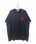 BURBERRY（バーバリー）の古着「ハート刺繍Tシャツ」｜ブラック