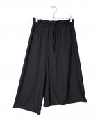 Y'sワイズ）の古着「ワイドイージーパンツ」｜ブラック