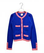 CHANELシャネル）の古着「カシミヤカーディガン」｜ブルー