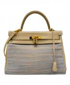 HERMESエルメス）の古着「ケリー 32 内縫い」｜金具ゴールド