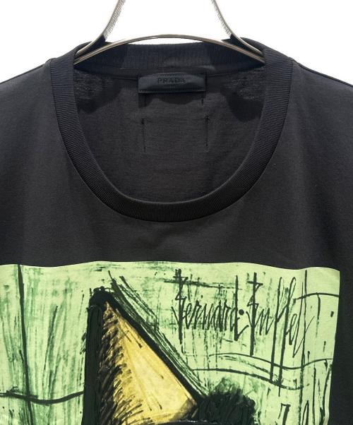 PRADA（プラダ）PRADA (プラダ) 25SS クラウンプリントジャージーTシャツ グレー サイズ:XL 未使用品の古着・服飾アイテム