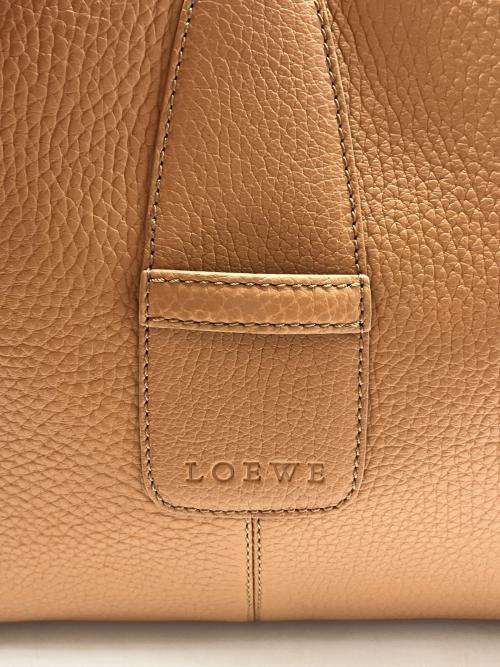 LOEWE（ロエベ）LOEWE (ロエベ) ボストンバッグ ブラウンの古着・服飾アイテム