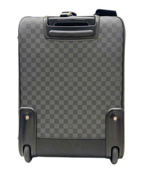 LOUIS VUITTON（ルイ ヴィトン）LOUIS VUITTON (ルイ ヴィトン) キャリーバッグ ブラック サイズ:55の古着・服飾アイテム