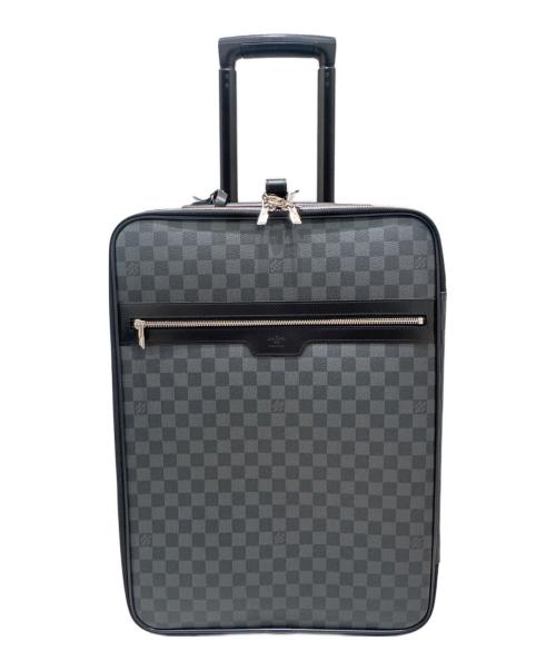 LOUIS VUITTON（ルイ ヴィトン）LOUIS VUITTON (ルイ ヴィトン) キャリーバッグ ブラック サイズ:55の古着・服飾アイテム