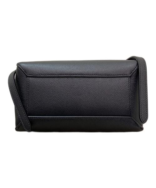CELINE（セリーヌ）CELINE (セリーヌ) ベルトバッグ ナノ ブラック サイズ:ナノの古着・服飾アイテム