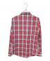 Saint Laurent Paris (サンローランパリ) チェックウエスタンシャツ レッド×ネイビー サイズ:XS：22000円