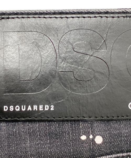 DSQUARED2（ディースクエアード）DSQUARED2 (ディースクエアード) デニムパンツ ブラック サイズ:50の古着・服飾アイテム