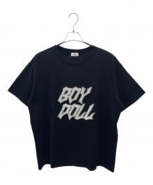 CELINE（セリーヌ）の古着「Studded Boy Doll T-Shirt In Cotton Jersey」｜ブラック