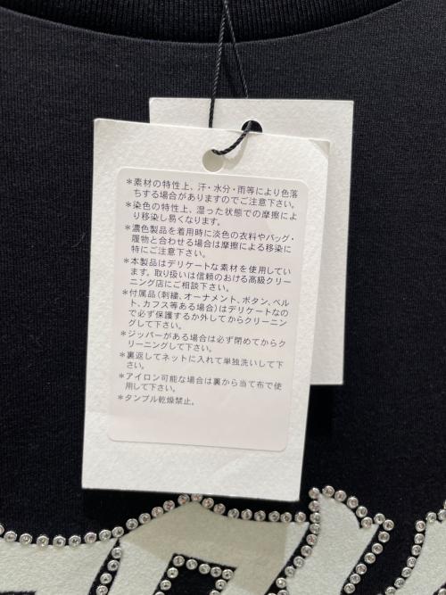 CELINE（セリーヌ）CELINE (セリーヌ) Studded Boy Doll T-Shirt In Cotton Jersey ブラック サイズ:XL 未使用品の古着・服飾アイテム