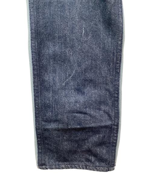 NUMBER (N)INE（ナンバーナイン）NUMBER (N)INE (ナンバーナイン) 切替デニムパンツ インディゴ サイズ:4の古着・服飾アイテム