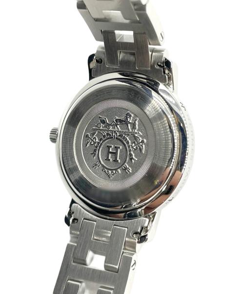 HERMES（エルメス）HERMES (エルメス) クリッパー ナクレ  シェル文字盤 サイズ:23ｍｍの古着・服飾アイテム