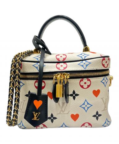 ルイヴィトンゲームオン　ヴァニティＰＭ　レア　お届け前鑑定付き LOUIS VUITTON - ルイヴィトンゲームオン ヴァニティPM レア お届け