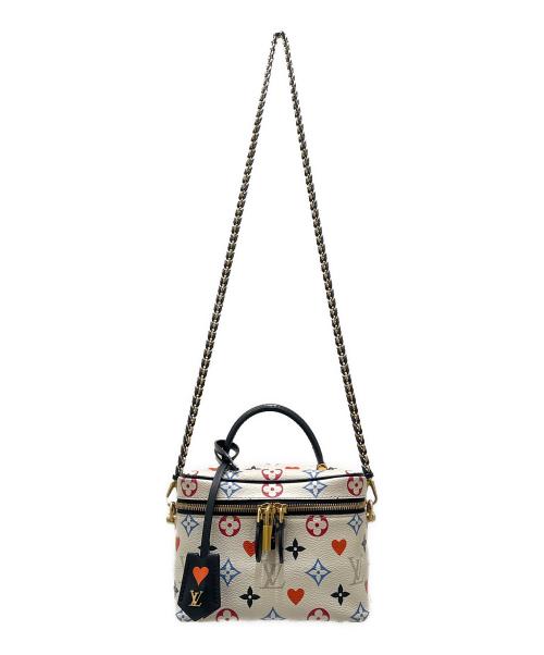 LOUIS VUITTON（ルイ ヴィトン）LOUIS VUITTON (ルイ ヴィトン) モノグラム ゲームオン バニティ PM ホワイト サイズ:PMの古着・服飾アイテム