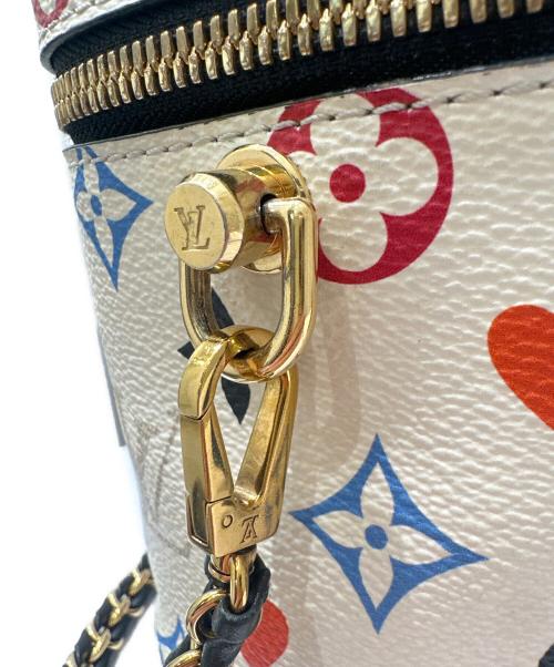 LOUIS VUITTON（ルイ ヴィトン）LOUIS VUITTON (ルイ ヴィトン) モノグラム ゲームオン バニティ PM ホワイト サイズ:PMの古着・服飾アイテム