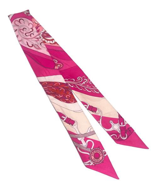 HERMES（エルメス）HERMES (エルメス) ツイリー ピンクの古着・服飾アイテム