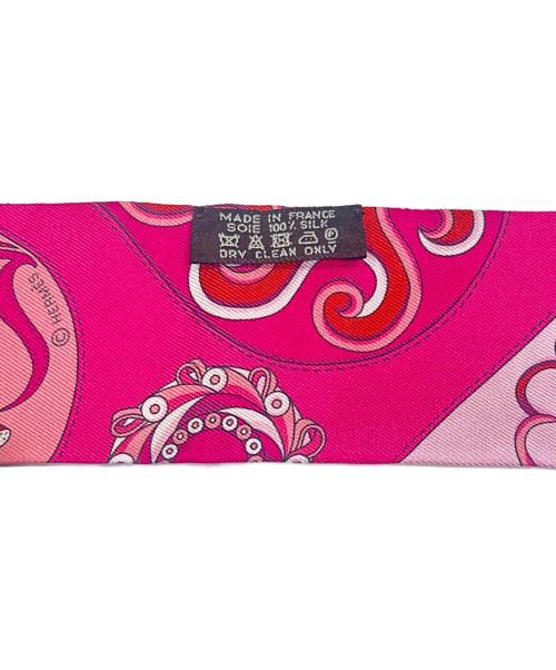 HERMES（エルメス）HERMES (エルメス) ツイリー ピンクの古着・服飾アイテム