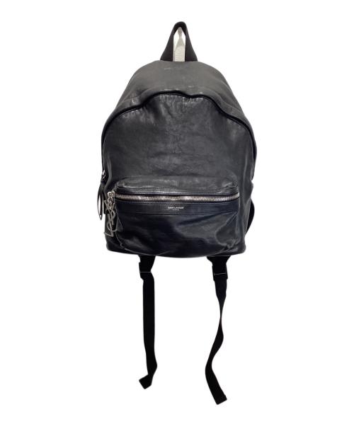 Saint Laurent Paris（サンローランパリ）Saint Laurent Paris (サンローランパリ) YSL SAC SITY BAKPAK S ブラックの古着・服飾アイテム