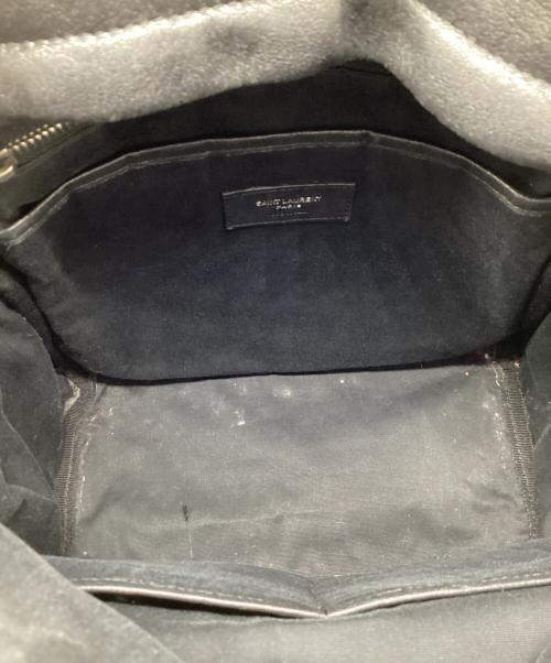 Saint Laurent Paris（サンローランパリ）Saint Laurent Paris (サンローランパリ) YSL SAC SITY BAKPAK S ブラックの古着・服飾アイテム