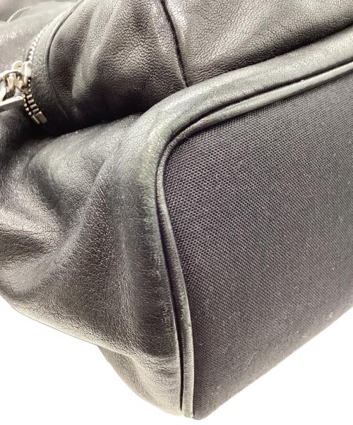 Saint Laurent Paris（サンローランパリ）Saint Laurent Paris (サンローランパリ) YSL SAC SITY BAKPAK S ブラックの古着・服飾アイテム