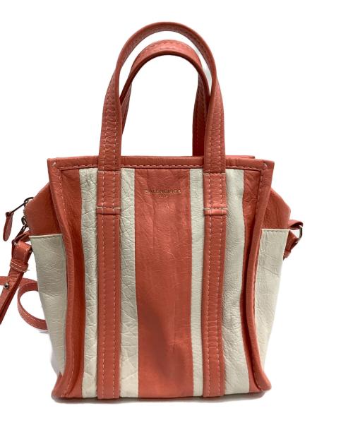 BALENCIAGA（バレンシアガ）BALENCIAGA (バレンシアガ) バザール ショッパー XS/2WAYショルダーバッグ ピンクの古着・服飾アイテム