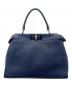 FENDI (フェンディ) ハンドバッグ/ピーカブー ネイビー サイズ:ミディアム：130000円