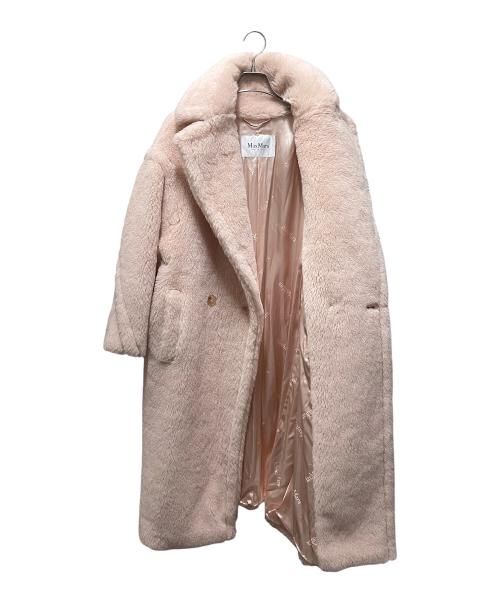 MaxMara（マックスマーラ）MaxMara (マックスマーラ) テッドガール  テディベアコート ピンク サイズ:XSの古着・服飾アイテム