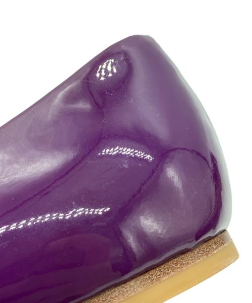 Salvatore Ferragamo（サルヴァトーレ フェラガモ）Salvatore Ferragamo (サルヴァトーレ フェラガモ) ヴァラリボンパンプス パープル サイズ:5の古着・服飾アイテム