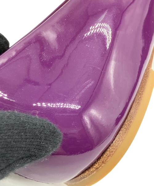 Salvatore Ferragamo（サルヴァトーレ フェラガモ）Salvatore Ferragamo (サルヴァトーレ フェラガモ) ヴァラリボンパンプス パープル サイズ:5の古着・服飾アイテム