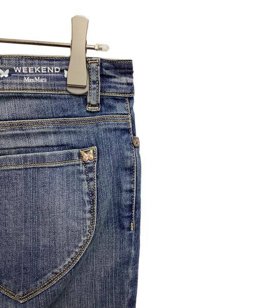 WEEKEND Max Mara（ウィークエンド マックスマーラ）WEEKEND Max Mara (ウィークエンド マックスマーラ) ストレートデニムパンツ インディゴ サイズ:44の古着・服飾アイテム