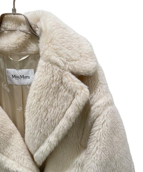 MaxMara（マックスマーラ）MaxMara (マックスマーラ) テディベアコート アイボリー サイズ:Sの古着・服飾アイテム