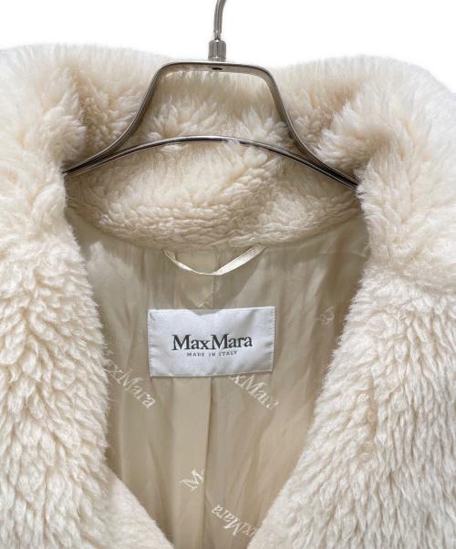 MaxMara（マックスマーラ）MaxMara (マックスマーラ) テディベアコート アイボリー サイズ:Sの古着・服飾アイテム