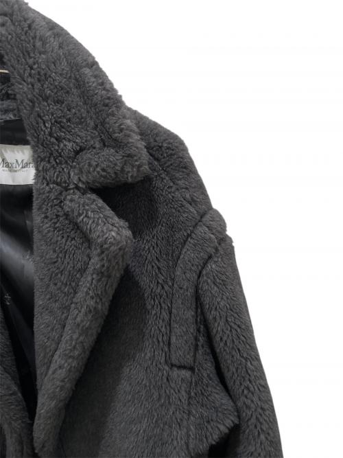 MaxMara（マックスマーラ）MaxMara (マックスマーラ) TEDDY1 /テディベアコート グレー サイズ:Sの古着・服飾アイテム
