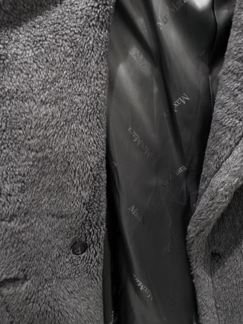 MaxMara（マックスマーラ）MaxMara (マックスマーラ) TEDDY1 /テディベアコート グレー サイズ:Sの古着・服飾アイテム