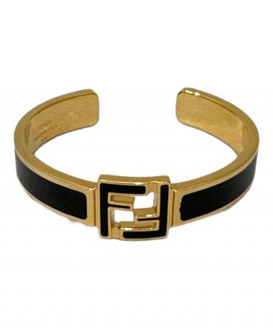 中古・古着通販】FENDI (フェンディ) FFロゴブレスレット ゴールド